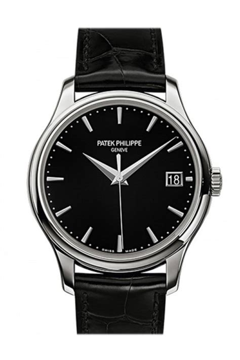 black dial patek philippe|patek philippe calatrava.